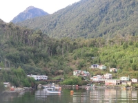 Puerto Aguirre - vue navieraustral