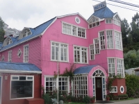 maison colorée castro