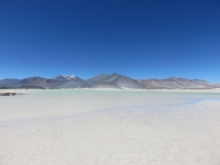 eau transparente d'un lagon chilien