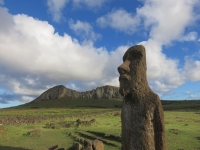 rano raraku cratere moai ile de paques