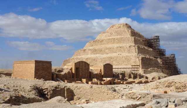 pyramide Doser, nécropole Saqqarah